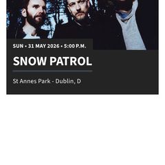 Snow Patrol Tickets