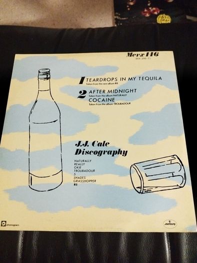 JJ Cale Teardrops in my tequila 12"