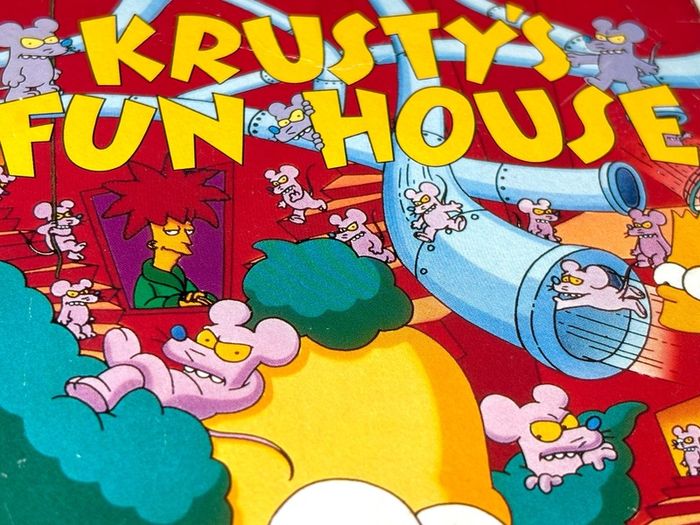 Krusty's Fun House for Nintendo NES - Boxed