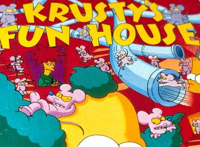Krusty's Fun House for Nintendo NES - Boxed