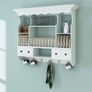 Wooden Kitchen Wall Cabinet White Image 5