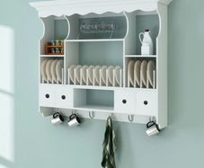 Wooden Kitchen Wall Cabinet White