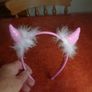 Pink Devil Head Band for Sale Image 2