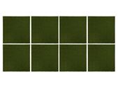 Artificial Grass Tiles 8 pcs 50x50x2.5 cm Rubber