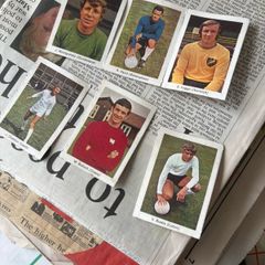 Vintage Tiger My Favourite Soccer Stars Cards Jack Charlton Roger Hynd Ken Foggo 1970s