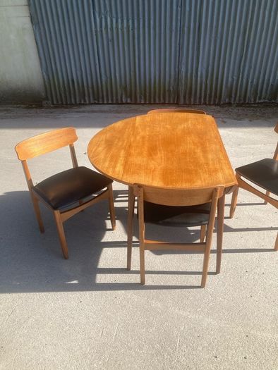 Mid Century Dining Set - The Vintage Furniture Warehouse and Showroom Open Saturday 25th April 12 til 4pm Eircode R95T227