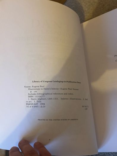 Vintage Illustrations to Dante's Inferno by Eugene Paul Nassar