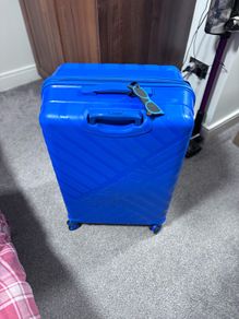 Benetton Large Hard Shell Suitcase Good Condition
