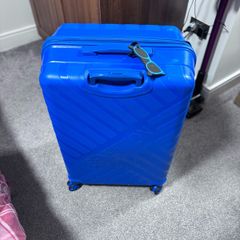 Benetton Large Hard Shell Suitcase Good Condition