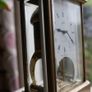 Vintage Schatz Brass Mechanical 8 Day Carriage German Clock (works well) Image 8