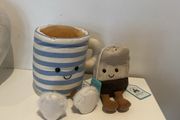 New JELLYCAT Amuseable Rosie Lea Cup of Tea and Amuseable Steepy Tea Bag
