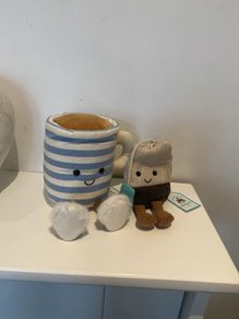 New JELLYCAT Amuseable Rosie Lea Cup of Tea and Amuseable Steepy Tea Bag