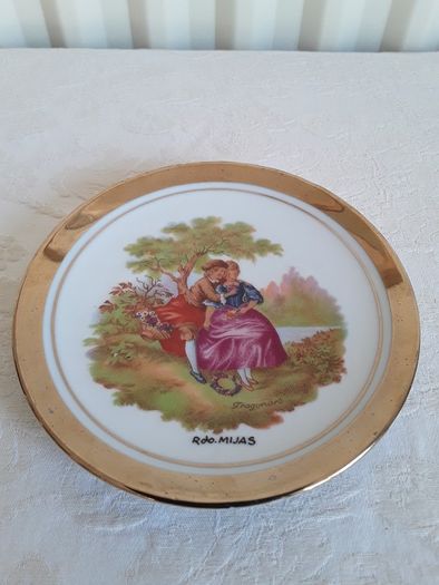 Limoges Fragonard Wall Plate