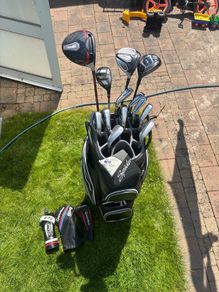 Full set with M4 irons and trolley