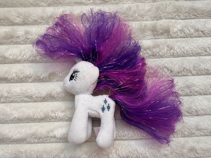 Rarity Ty Beanie Buddies Plush My Little Pony 2015 about 12.5 cm Used Please see photos