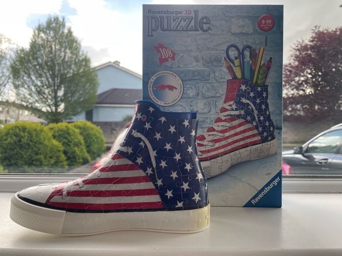 Ravensburger 3D Puzzle in style of high top runner