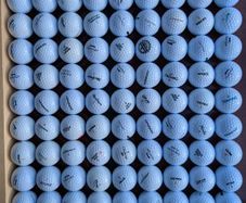 Mixed golf balls