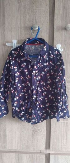 xmas christmas shirt 5-6 years old like new worn once