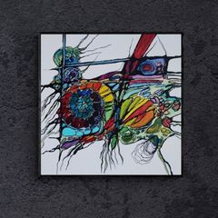 Original hand paint picture, painting by Strzala