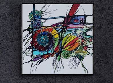 Original hand paint picture, painting by Strzala