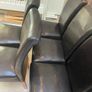 5 x Leather Padded Kitchen Dining Chairs - Can Deliver Image 2