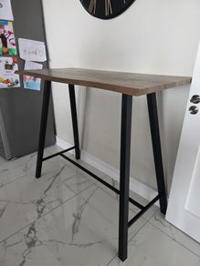 high kitchen table