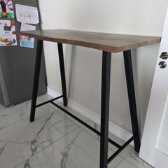 high kitchen table