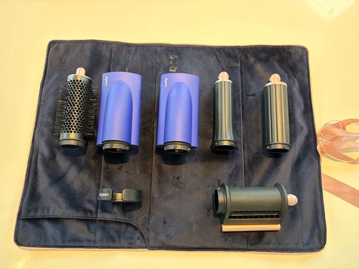 Dyson Airwrap multi styler Complete Long in Vinca blue and Rose