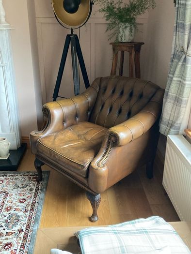 Chesterfield armchair