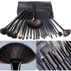 Makeup Brushes and Brush Cleaner Set