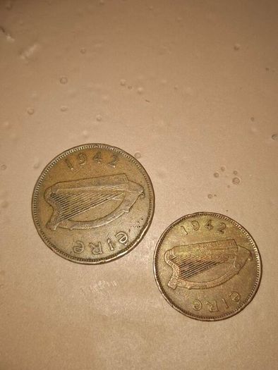 1942 Irish Coins