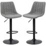 Adjustable Bar Stools Set of 2 Counter Height Barstools Dining Chairs (FREE SHIPPING) Image 2