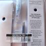 Serozzetta Tres Lever On Backplate Door Handle Lock 57mm C/C Satin Chrome Colour Sold In Pairs Image 3