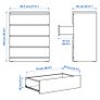 Ikea MALM chest of drawers Image 5