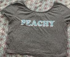Ladies short top size 12. Bershka