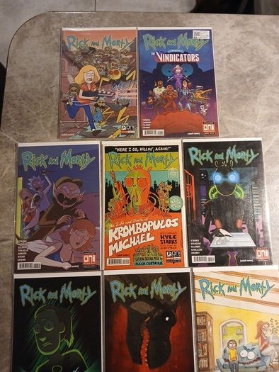 Rick and Morty comic bundle/joblot freepost