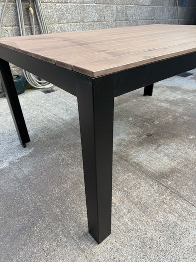 Garden Table Aluminium/Composite