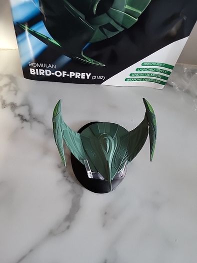 star trek eaglemoss romulan bird of prey