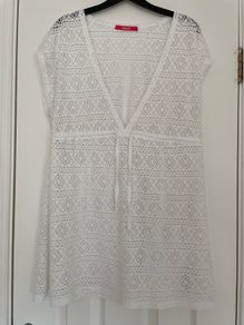 White Resort Beach Cover Up REDUCED