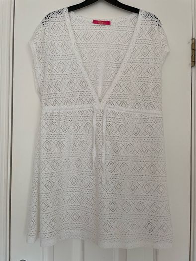 White Resort Beach Cover Up REDUCED