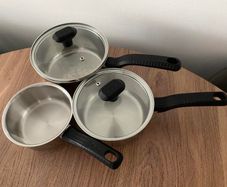 Stainless Steel Saucepan Set