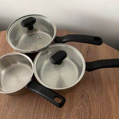Stainless Steel Saucepan Set