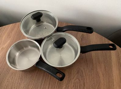 Stainless Steel Saucepan Set