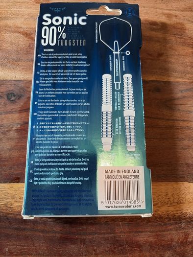 Harrows Sonic 26g Darts ( New but old stock)