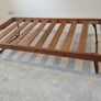 solid bed frame Image 4