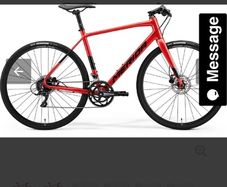Merida Speeder 200D Lightweight City Fitness Bike Red Small/Medium 52cm