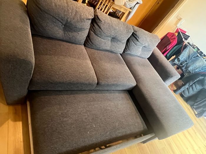 Mint Condition Sofa Bed with Chaise Longue