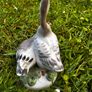 Mid-Century USSR Porcelain Sculpture Two Geese by Dmitry Gorlov Verbilki Export Mark DFZ Image 5