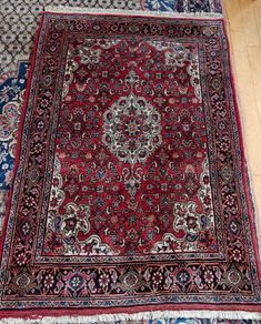Stunning Persian Bidjar Hand Knotted Rug Carpet