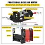 5kw -8kw adjustable diesel/kerosene heater 12v +remote control Image 6